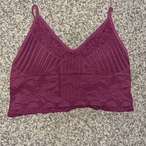 Lace Bralette in Purple